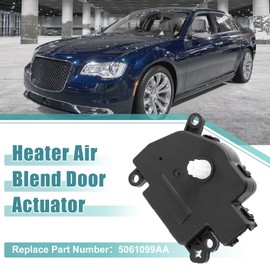 X AUTOHAUX A/C Heater Air Blend Door Actuator 604-004 5061099AA for Chrysler 300 2005-2006 for Dodge Dakota 2005-2007 Temperature Blend Door Actuator