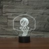 SUPERHONGJIHAO Night Light for Kids, 3D Shooting, Basketball, LED Lamp
