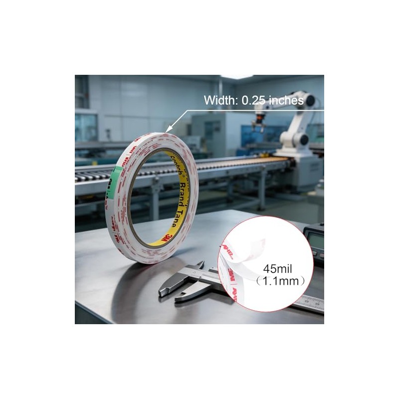 3M VHB Cinta de Montaje de Doble Cara Resistente Hecha