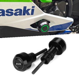 Super Vici ZX4R Frame Sliders Fit For NINJA ZX4R / SE ZX4RR 2023 2024 2025 + | NINJA ZX-4R ZX-4RR Falling Protect Crash Sliders Protect ZX 4R 4RR Falling protector Accessories BK