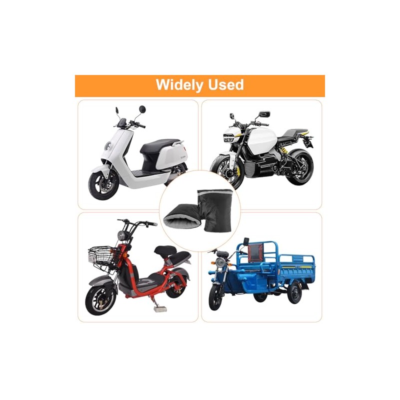 Motorcycle Handlebar Hand Boots, Winter Handlebar Warmers, Universal Handlebar Gloves,