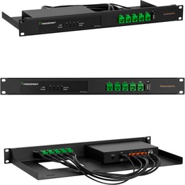 Forcepoint Firewall Appliance Rack Mount - 1U Server Rack Shelf with Easy Access Front Network Connections, Properly Vented, Customized 19 Inch Rack - RM-FP-T1 by Rackmount.IT