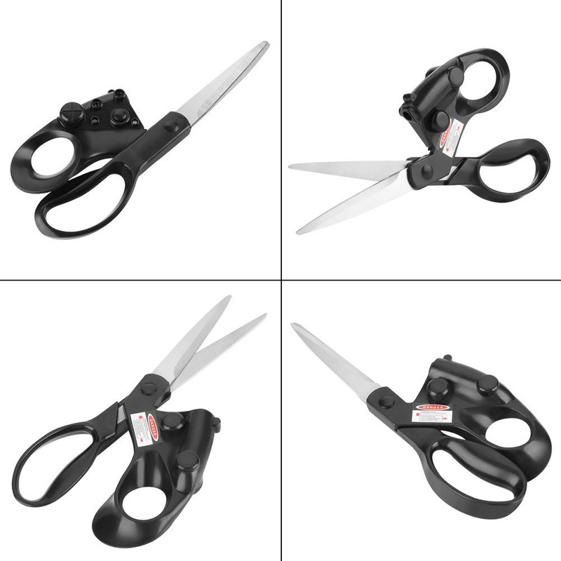 LetCart Laser Guided Sewing Scissors, Professional Straight Cutting Fast Fabric