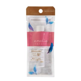 Anelia Natural Additive-Free Eyebrow Mascara [Hypoallergenic Off with Hot Water, Produced by Hina Yoshikawa] 0.2 oz (6.6 g) (Apricot Brown)