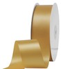 LIUYAXI Gold Double Face Satin Ribbon 1-1/2" X 50 Yards,