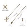 4 PCS Ceiling Fan Pull Chain Set, YIFARUBE Ceiling Fan