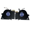 LANDALANYA Replacement New Laptop CPU and GPU Cooling Fan for