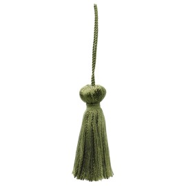 DÉCOPRO Bell Tassel, Style# BT3, Color# L50 - Dark Olive Green [Sold Individually]