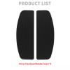 YHMTIVTU Rubber Front Rider Insert Floorboard Pad Foot Board For