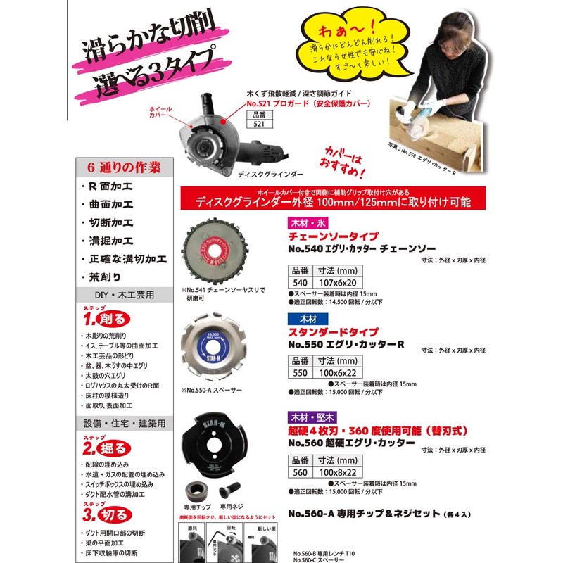 560 suta-emu Carbide eguri・katta-