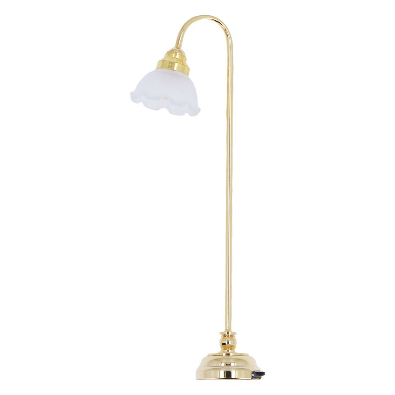 Miniature Dollhouse Floor Lamp 1/12 Scale Miniature Furniture for Dollhouse