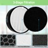 3 Pack LV-H132 Replacement Filter Compatible for LEVOIT LV-H132 Air