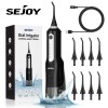SEJOY Water Flosser Cordless 270ml Water Flosser Dental Oral Cleaner