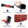 D Shape Rubber Seal Strip,3/4" Large Door Weather Stripping Self-Adhesive