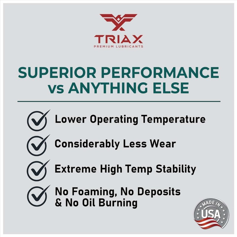 TRIAX Kompressor MV 100 SAE 30, Full Synthetic, Multi-Vis Air