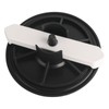 8" Waterproof Boat Deck Hatch, T-Handle, Watertight Seal, Tool-Free,Black