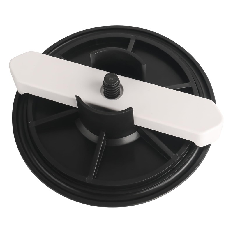 8" Waterproof Boat Deck Hatch, T-Handle, Watertight Seal, Tool-Free,Black