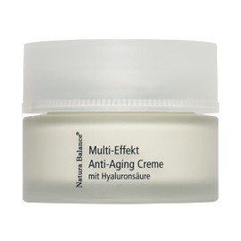 Hyaluronic Acid Multi Effect Cream Anti-Ageing Premium Hyaluronic 50 ml Peptide Natural Extracts Triple Anti Wrinkle Face Vegan Lift Repair Made in Germany