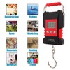 Digital Hanging Scale Waterproof Panel Stainless Steel Portable Fishing Scale
