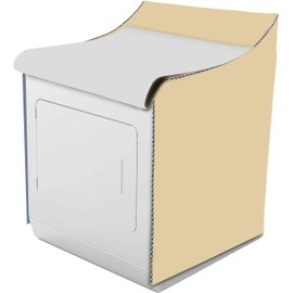 MBOOM Washing MachineCover,Washing Machine Cover for Top Load,Waterproof, Sunscreen and Dustproof Protector (Khaki)