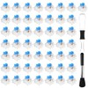 50 Pcs Blue Mechanical Keyboard Switches with Puller & Brush