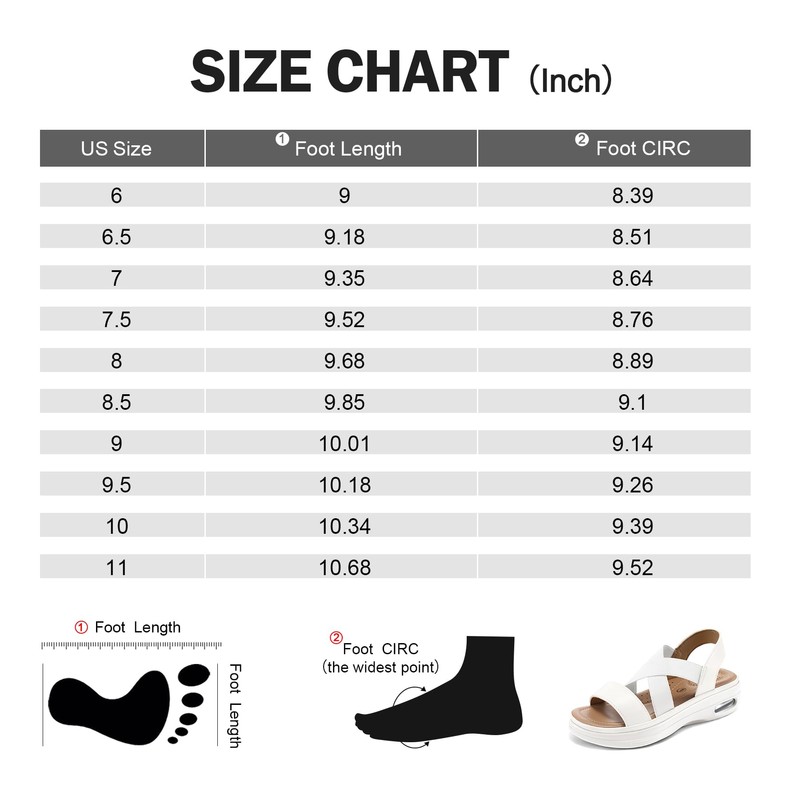 mysoft Sandalias cómodas para caminar para mujer, con cojín de