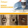 ROGAPER Screw Extractor and Left Hand Drill Bits Set, Bolt