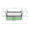 iSPECLE Deep Freezer Organizer Bins - 3 Pack Large Freezer