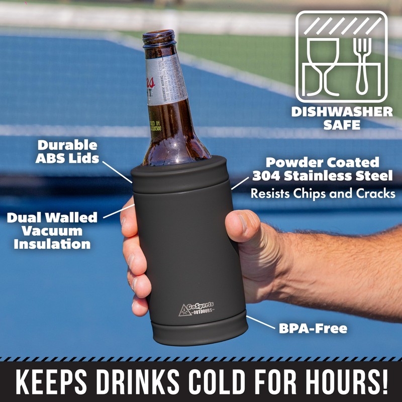DUALIE 3 in 1 Insulated Can Cooler - Universal Size