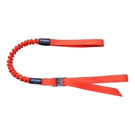 Boat Lines and Dock Ties Original Adjustable Bungee Dock Tie Docking Line Made in USA (Orange, 48 Inch)