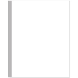 7" x 9.25" Blank Print Paper, 100Sheets/200Pages Classic Size Blank Loose-Leaf Paper, DIY Template Printing in Happy Planners