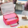 PIQUEBAR Kids Lunch Bento Box with 8oz Thermo Ice Pack