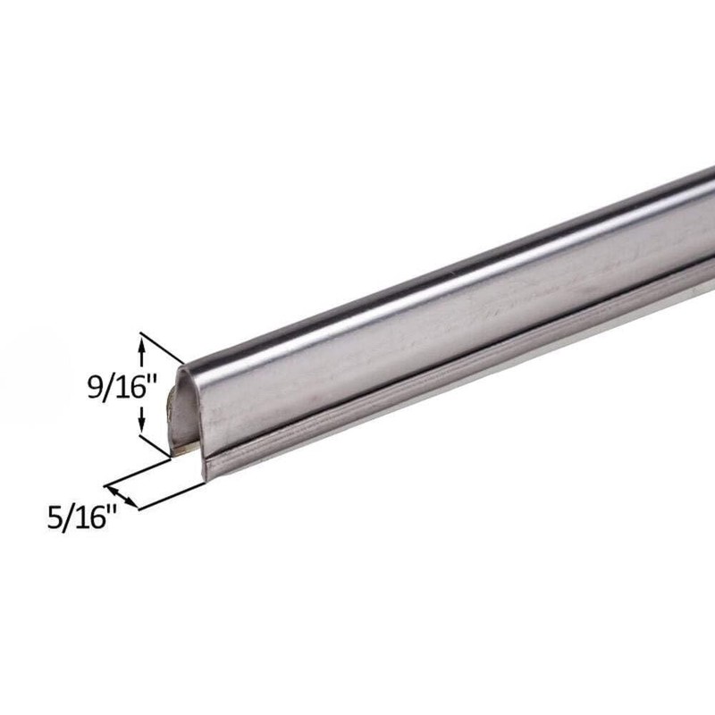 Truth Hardware Sliding Glass Patio Door Large Sill Track Cover