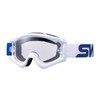 Swans MX-RUSH-PET W/BL Motorcycle Goggles, White x Blue