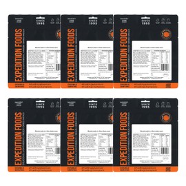 Vegan Mushroom Risotto (Double Serving / 1000KCAL / 6-Meal Pack) | Freeze-Dried Camping & Hiking Food