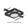 Paulmann CorDuo 94425 - Faretto LED a fune MacLED DC