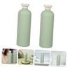 SHOWERORO Leakproof Hdpe Pp Squeeze Bottles for Travel Flip Cap