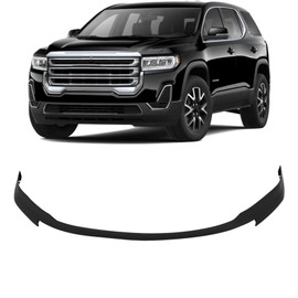 waltyotur Black Front Bumper Fascia Center Air Deflector Replacement for Acadia 2020 2021 2022 2023 84885010