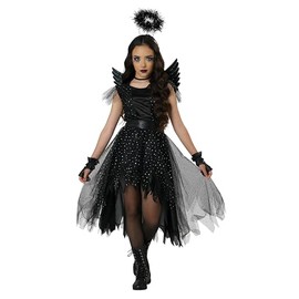 California Costumes, Girls' Dark And Dazzling Angel, Size L