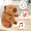 DHINCHANSAIB 23 cm Capybara Plush Toy, Cute Capybara Plushie Can