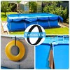 WBCBEC 6Pcs Solar Pool Cover Holder, Adjustable Solar Cover Straps