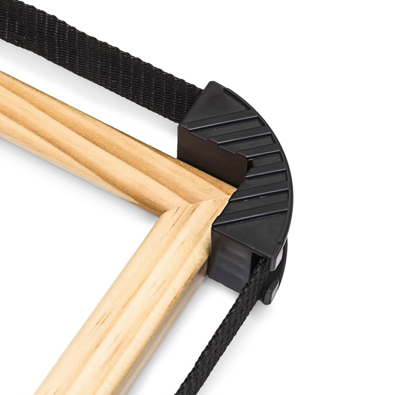 Relaxdays Strap Wrench With 4 Clamping Jaws 4m Nylon Strap