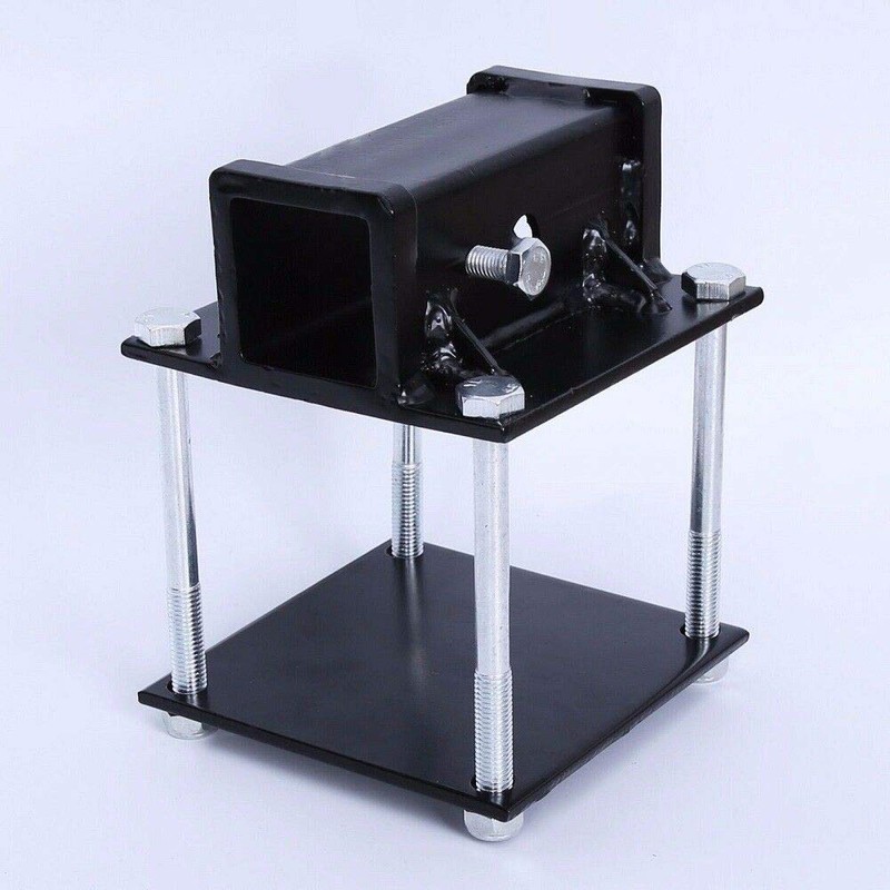Threemom RV Bumper Receiver Adapter 2'' Hitch Mount Bike Rack