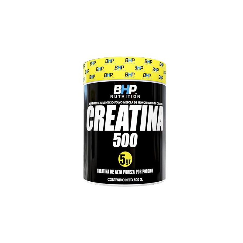 BHP NUTRITION- CREATINA ULTRA MONOHIDRATADA 500grs