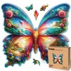 LEOGOR Wooden Puzzles for Adults - Butterfly Oasis - (200