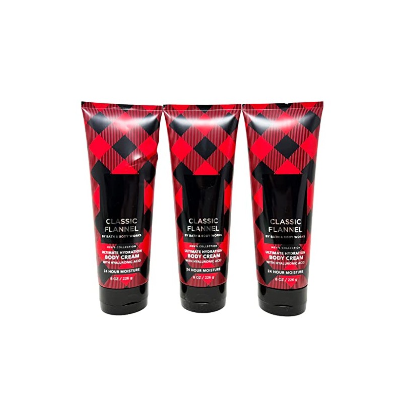Men's Collection Classic Flannel Trio Gift Set - Includes 3