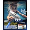 PoolPrime Pool Thermometer Easy to Read, Solar Pool Light with