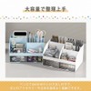 AZNABLE Pen Holder Large Capacity Desktop Storage Accessories Holder Pen