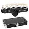 faruijie Teeth Shade Guide – Zahnaufhellungs-Schattierung-Diagramm, professionelles Porzellan, 3D R-20