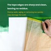 Voomey Pre-Taped Masking Paper for Painting - 12 inch x